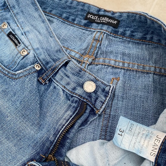 Dolce & Gabbana light wash jeans size 31 - Picture 6 of 7
